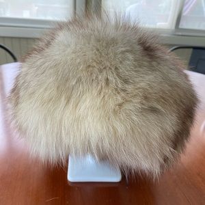 Fashion fur snowball hat